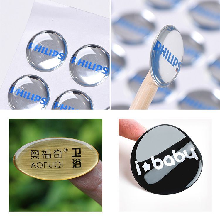 epoxy resin sticker