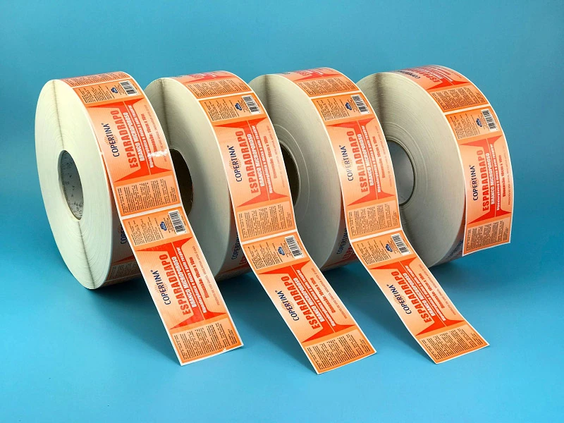 self adhesive roll labels